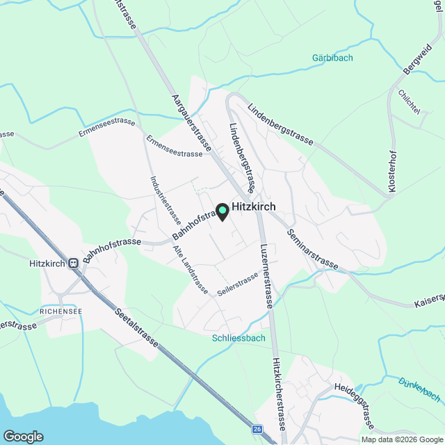 3.5-Zi.-Wohnung mit grossem Balkon & 2 Tiefgaragenplätzen - Karte