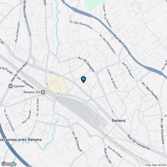 Centre-ville Spacieux 2,5 pièces avec grand jardin - Karte