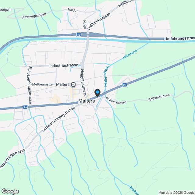 Moderne 4.5-Zimmer-Neubau-Wohnung mit Minergie-Standard in Malters - Karte