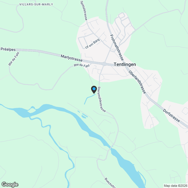 Villas contiguës de 5.5 pièces à Tinterin - Karte