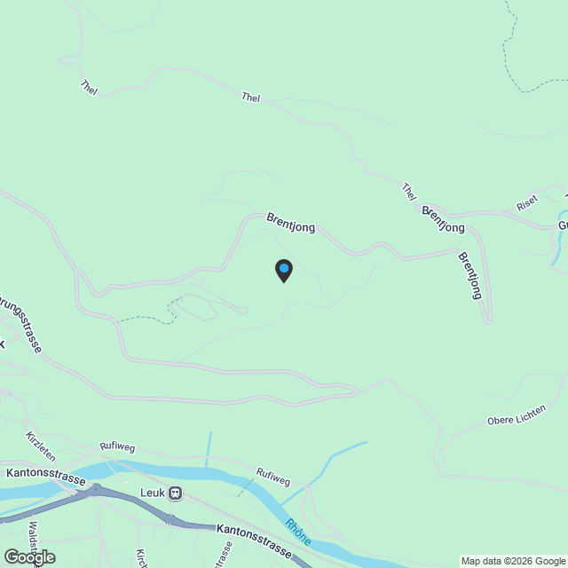 Les Mélèzes leben zwischen Stadt und Bergen - Karte