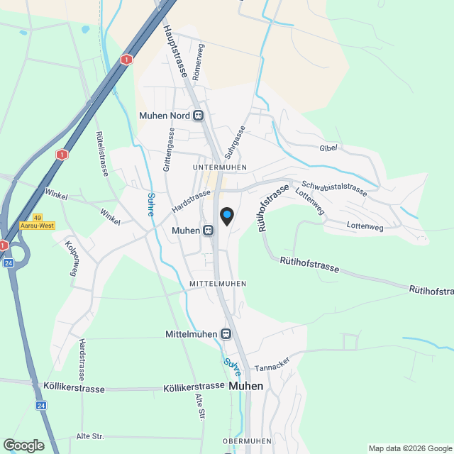 Moderne 3.5-Zimmer Wohnung / Minergie P-Standard / gute Lage - Karte