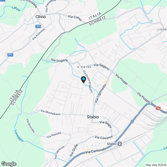 Villa moderna di 4.5 locali a Stabio con balcone e garage - Karte