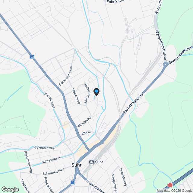 «Alte Mühle» Suhr - letzte Wohnung zu verkaufen! - Karte