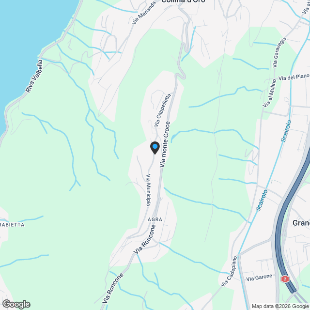 Villa moderna con vista panoramica a Collina d'Oro - Karte