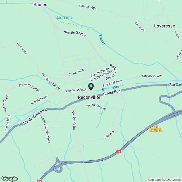 Superbe attique de 5.5 pièces - Karte