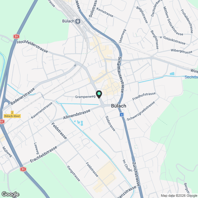 grosszügige 3.5 Zimmer-Neubau-Wohnung - Karte