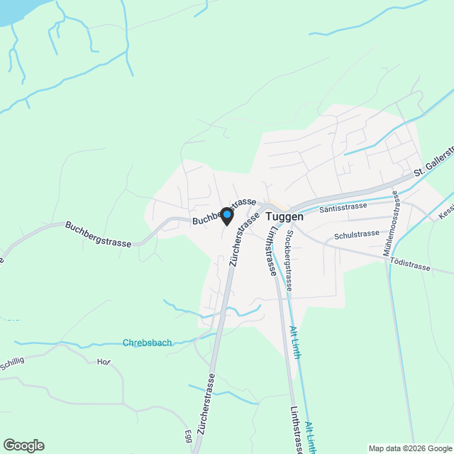 BAUSTART ERFOLGT! Modernes Eigenheim mit Panorama-Weitsicht und viel Umschwung - Karte