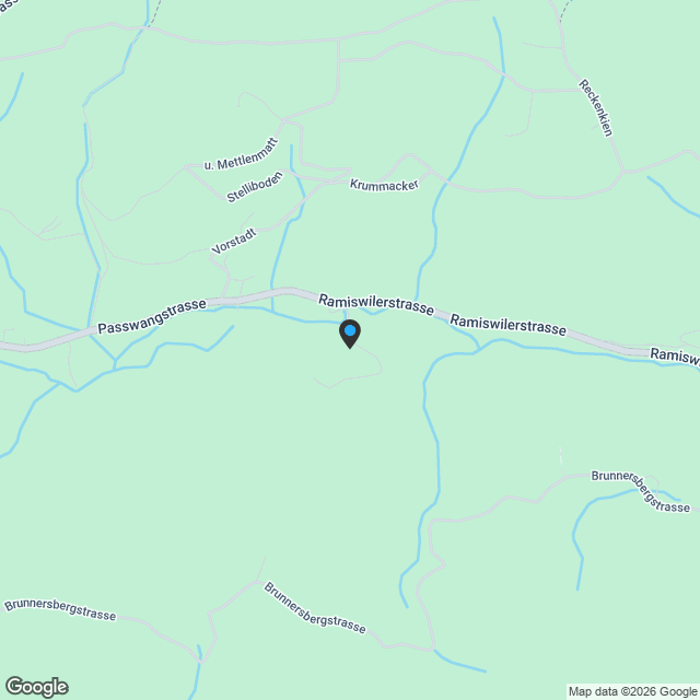 Kernsaniertes Einfamilienhaus, viel Umschwung - Karte