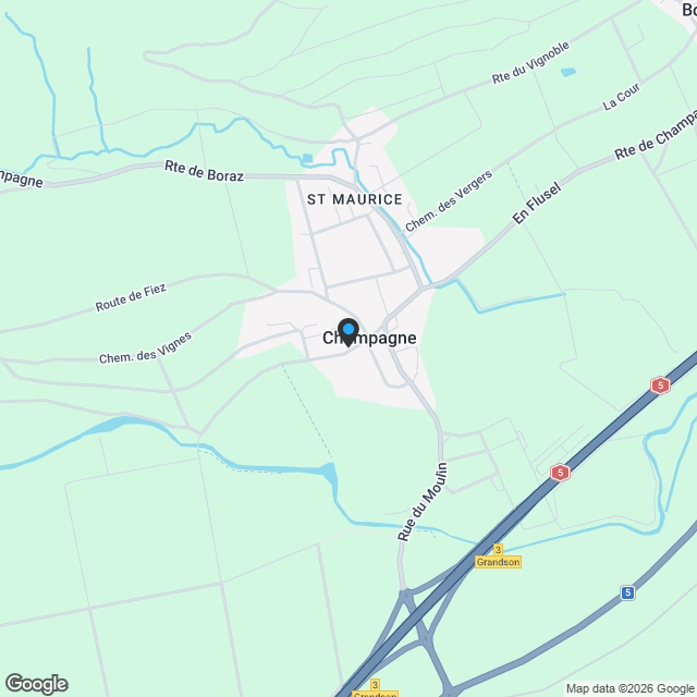 Champagne - 3.5 pièces disponible de suite - Karte