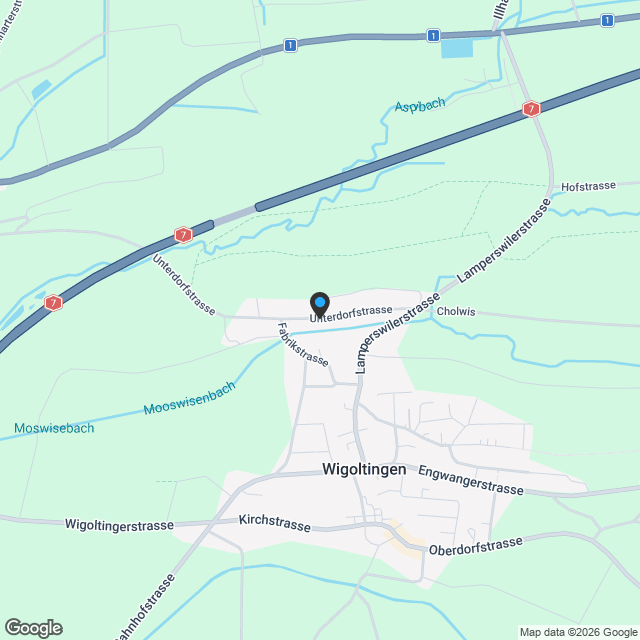 Stilvoller und nachhaltiger Neubau an sonniger Lage - Karte