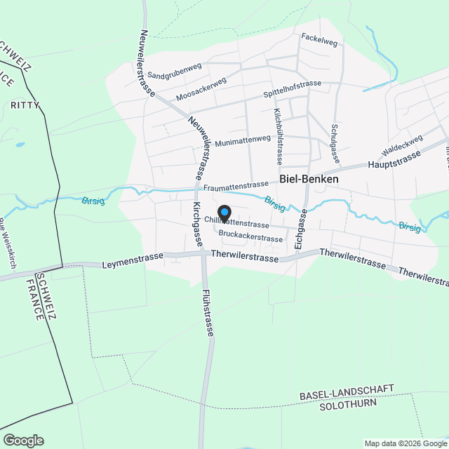 Moderne 4.5-Zimmer-Wohnung mit Einstellhallenplatz und Wintergarten - Karte