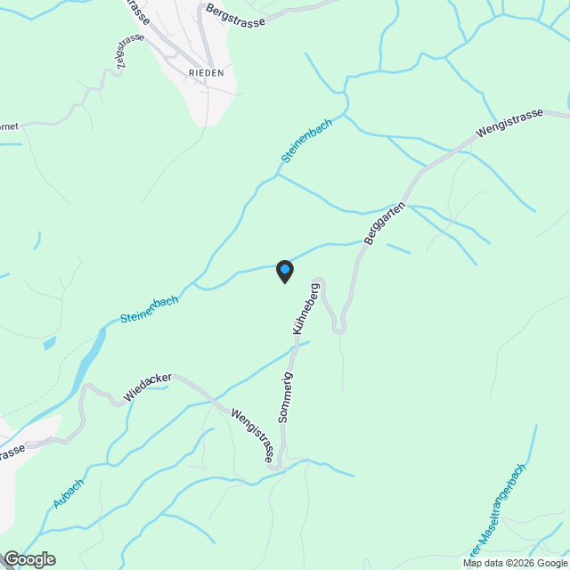 Über den Dächern von Kaltbrunn an zentraler Lage mit Aussicht in die Berge - Karte