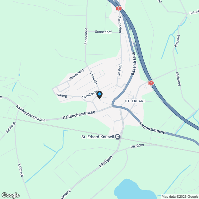 Ihr Familiennest in St. Erhard - ländlich und stadtnah - Karte