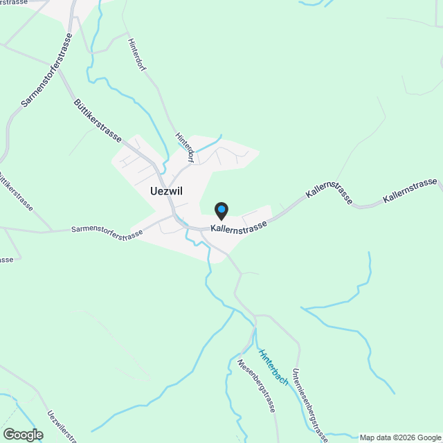 3.5 Zimmer Wohnung Uezwil Aargau - Karte