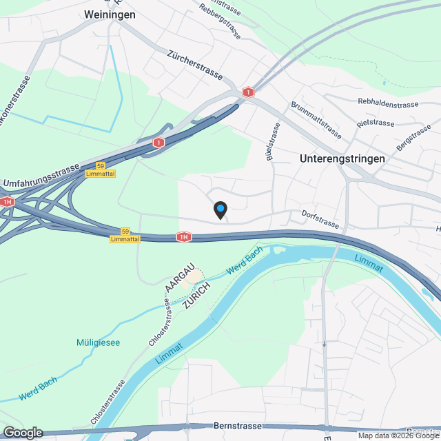 Moderne 3.5-Zimmer-Duplex-Wohnung in Engstringen - Neubau 2024 - Karte