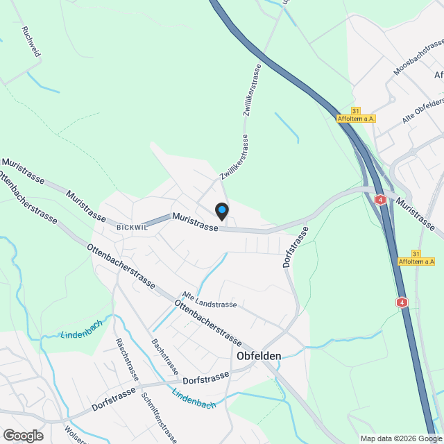 4 ½ Zimmer-Gartenwohnung mit Wintergarten und eigenem Gartenbereich - Karte