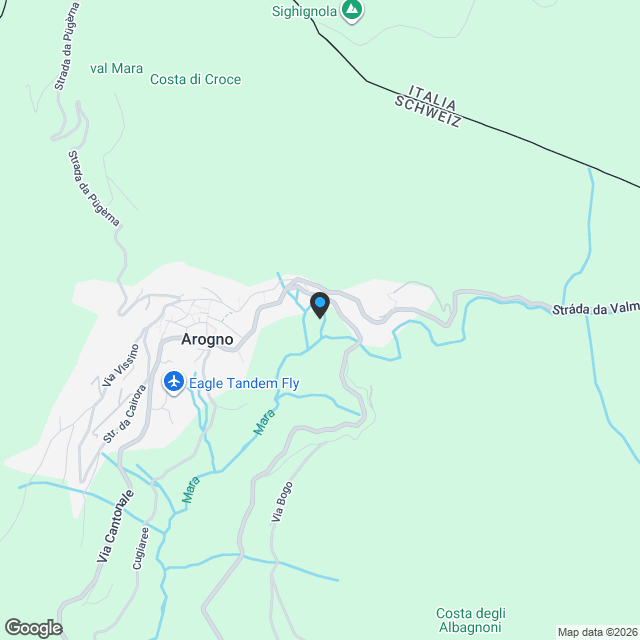 CARATTERISTICO 3.5 LOCALI ALL'ULTIMO PIANO AD AROGNO - Karte