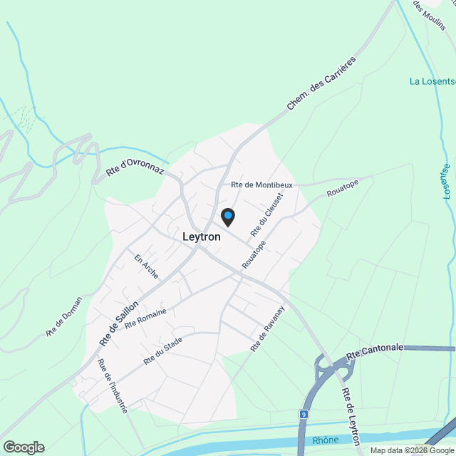 Une maison, un terrain, un potentiel - Karte