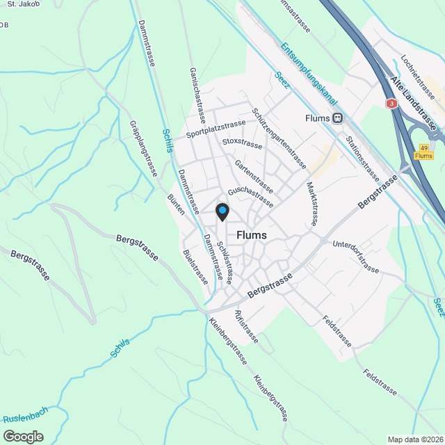 4.5 Zimmer Attika Wohnung - Karte