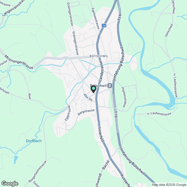 MODERNE WOHNUNG IN BÜTSCHWIL - Karte