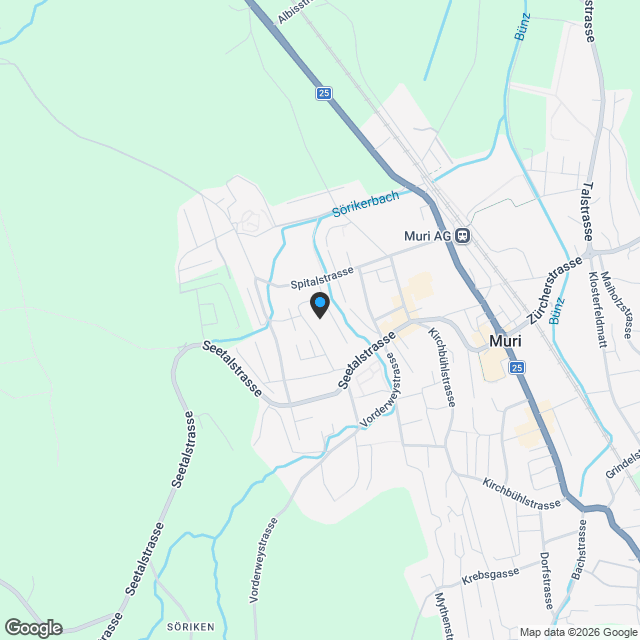 Neubau THE PEAR 5.5 Zimmer Wohnung - Karte