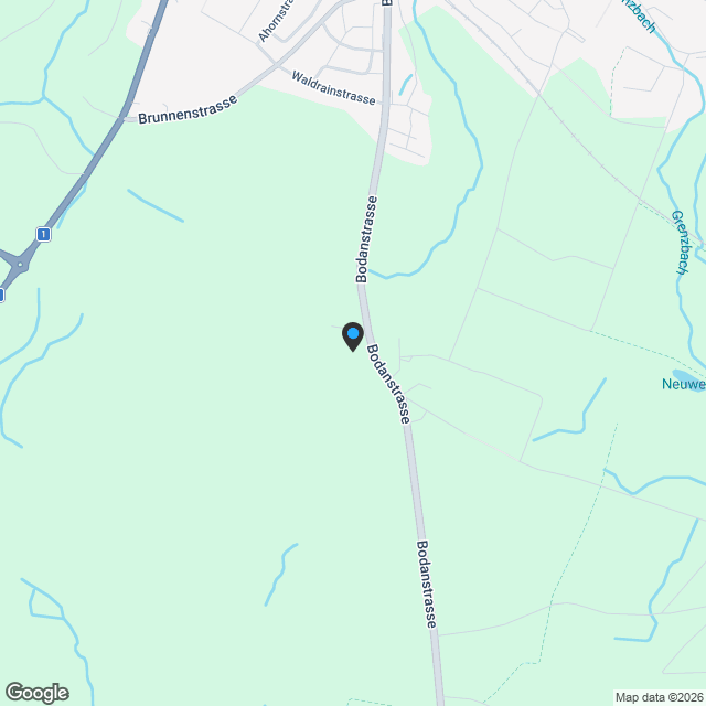 letzte Chance - grosses 6.5-Zi. Einfamilienhaus mit unverbaubarer Sicht in 8585 Bätershausen (bei Kreuzlingen) - Karte