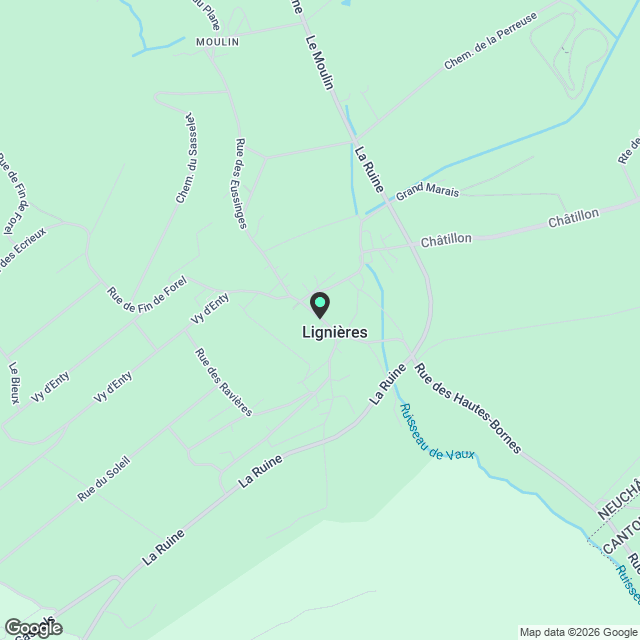 Appartement neuf de 3.5 pièces - Karte