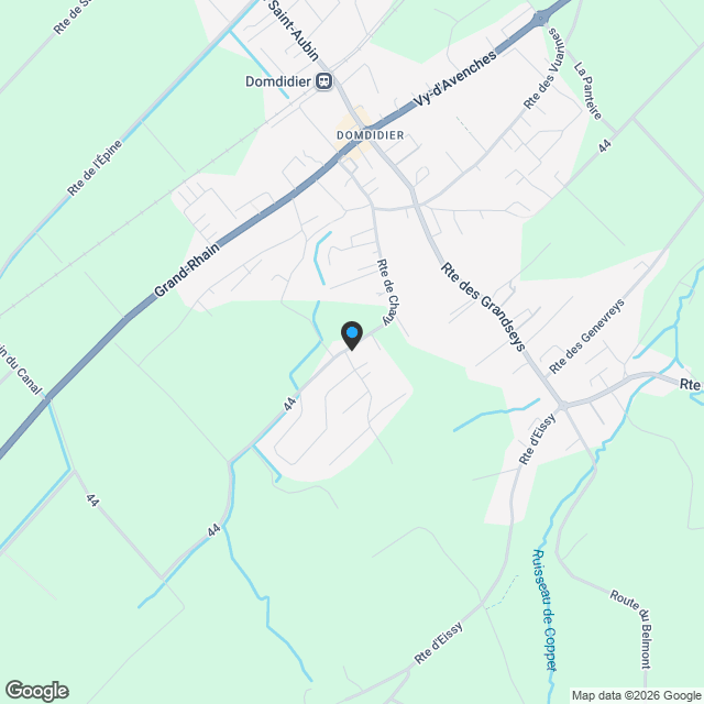 Le Hameau Lignae - Domdidier - Lot 1 - Karte