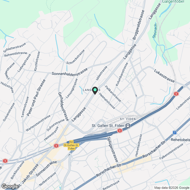 Für Menschen mit Ansprüchen: Luxuriöser Neubau in St. Gallen - Karte