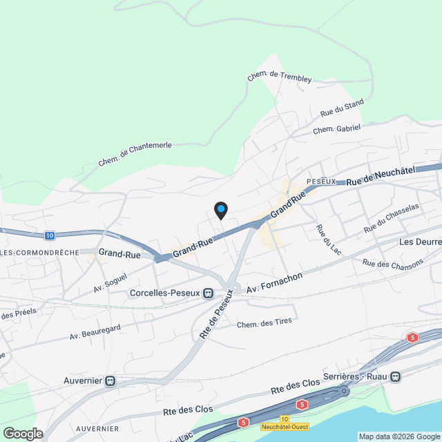 Vastes appartements de 4,5 pièces: 124m2 et 37m2 de balcon - Karte