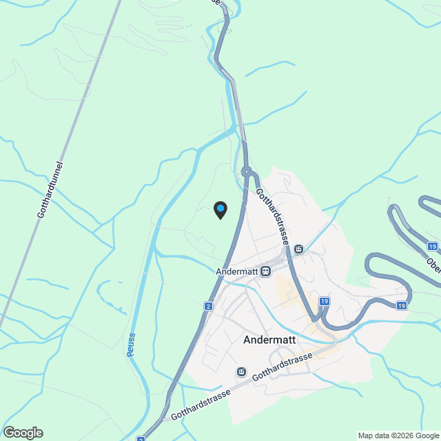 Stylish 3-Bedroom Apartment in Andermatt - Karte