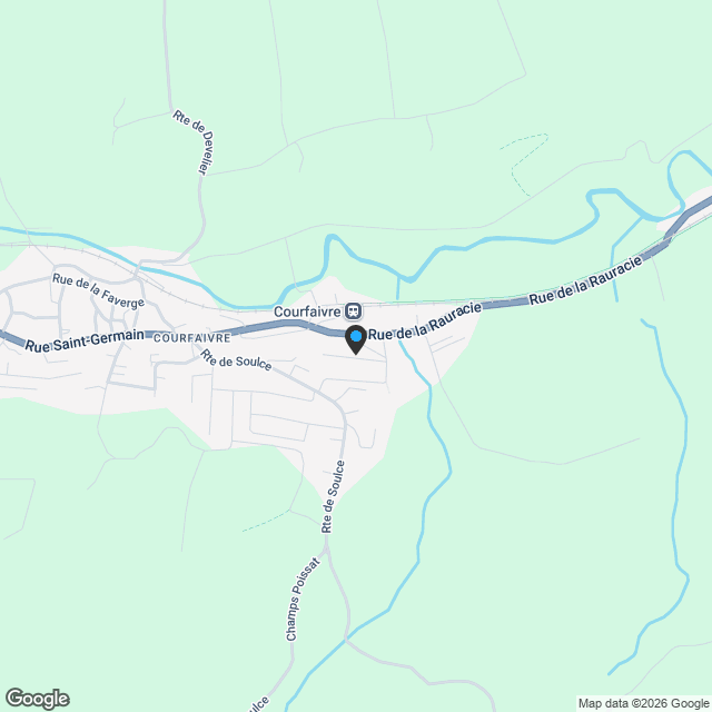 Nouvelle promotion à Courfaivre - 2 appartements de 3,5 et 4,5 pièces en vente sur plan - Karte