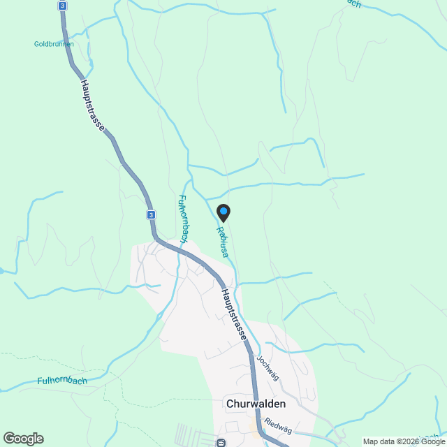 Feriendomizil / Doppeleinfamilienhaus  in Churwalden - Karte
