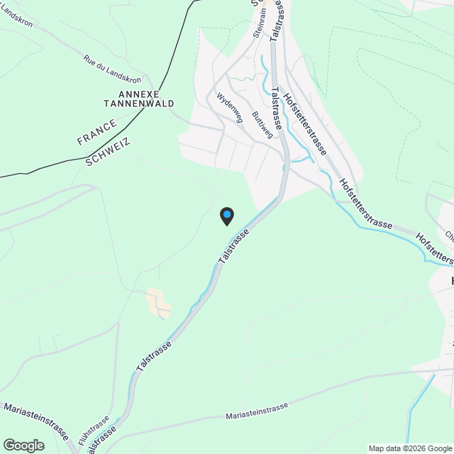 NEUBAU: 6 Einfamilienhäuser mit diversen Annehmlichkeiten - Karte