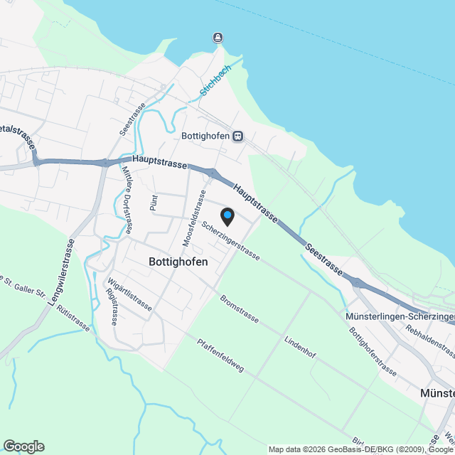 Exklusive 5.5-Zimmer-Neubau-Wohnung mit Kamin, Sauna und Seeblick in Bottighofen - Karte