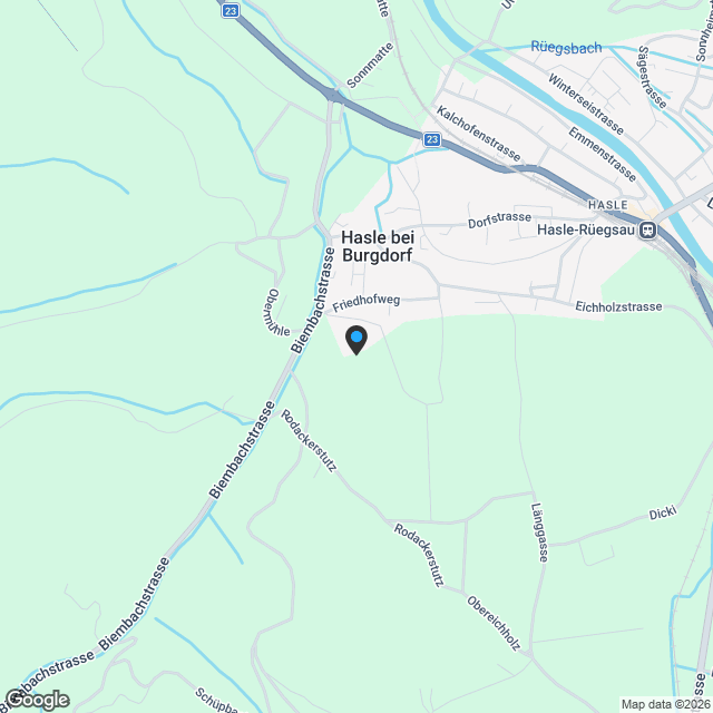 3.5-Zimmer-Dachwohnung mit Galerie und sonnigem Balkon im Rodacher - Karte