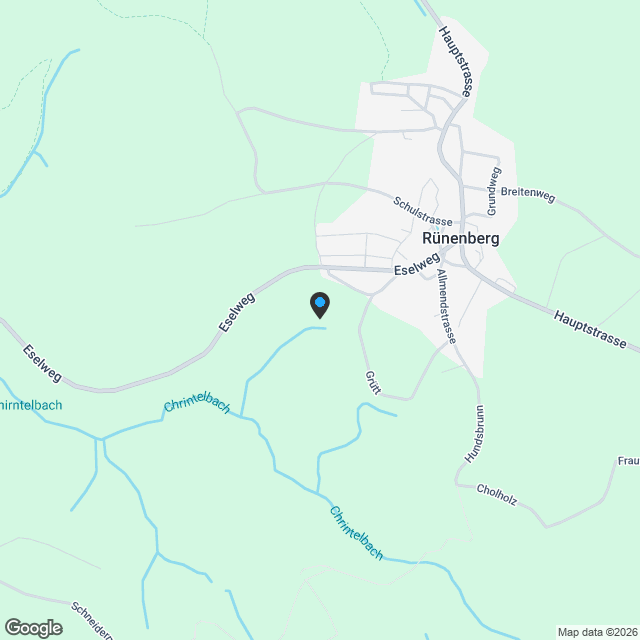 3.5 Zimmer Wohnung im Grünen in Rünenberg - Karte