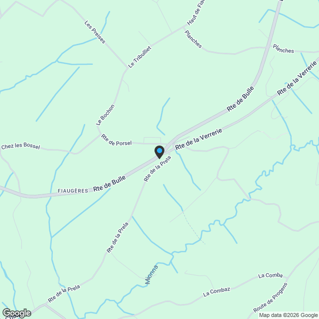 Opportunité : villas neuves entre Châtel-St-Denis et Bulle - Karte