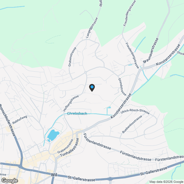 Luxuriöses Penthouse zum Erstbezug in Wil mit grosszügigen Terrassen - Karte