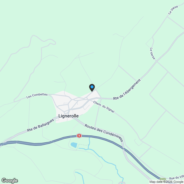 Lignerolle - Villa mitoyenne neuve de 5.5 pièces avec jardin - à 5 min d'Orbe - Karte