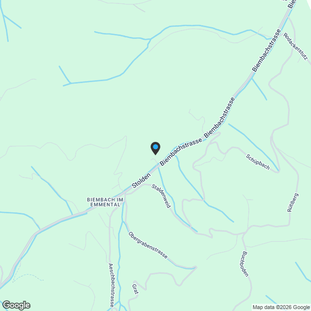 7½-Zimmer Familienidyll in Biembach - Naturnah wohnen nähe Bern - Karte