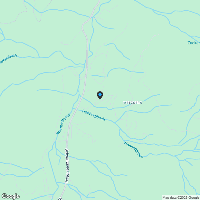 Wunderschönes Chalet an attraktiver Lage in Plaffeien, Schwarzsee FR - Karte