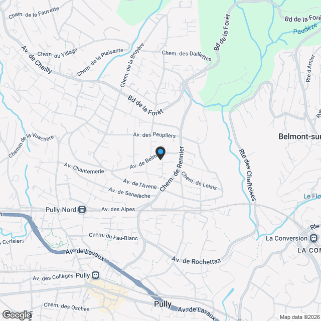 Dernière opportunité : Appartement neuf de 5 pièces avec vue sur Léman - Karte