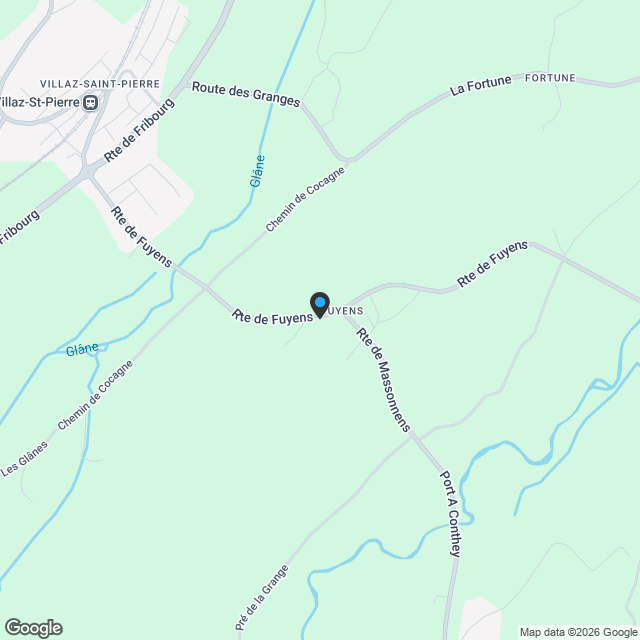 EXCLUSIVITE ! "Hameau de Fuyens" - Karte