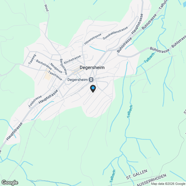 Einfamilienhaus im Neubauprojekt «Sonnhalde» - Karte