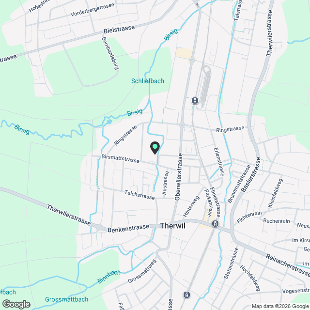 Sonnige 4,5 Zimmerwohnung mit Balkon - Karte