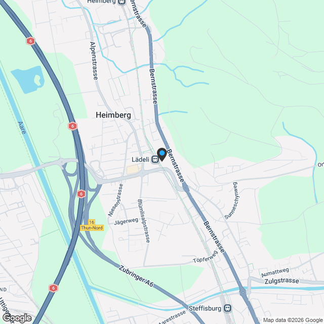 Exklusive 5.5-Zimmer-Gartenwohnung an bester Lage - Karte