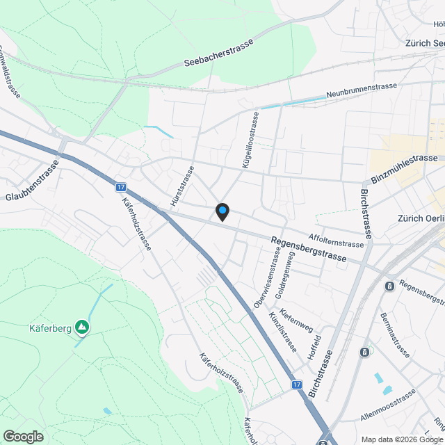 Hochwertige 3.5 Zimmerwohnung mit zwei Badezimmer und zwei Loggien - Karte