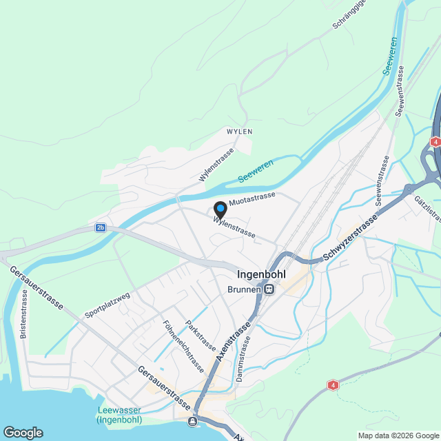 NEUBAU, letzte 4.5-Zi.-Wohnung, 001 EG, individuelle Raumgestaltung, Brunnen - Karte